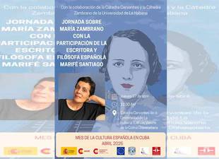 dedican-jornada-a-intelectual-maria-zambrano-en-mes-de-la-cultura-espanola-en-cuba