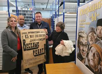 recorre-delegacion-cultural-cubana-instalaciones-del-archivo-filmico-de-rusia