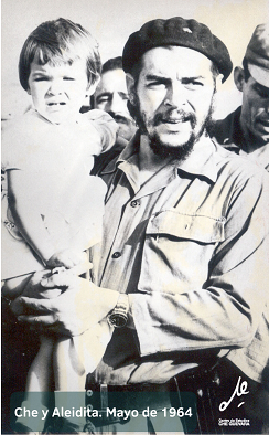 Che y Aleidita. Mayo de 1964