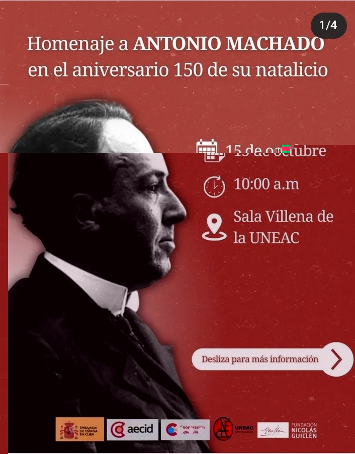 Homenaje al poeta Antonio Machado en su 150 aniversario homenaje-al-poeta-antonio-machado-en-su-150-aniversario