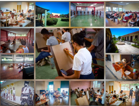 equipo-de-trabajo-del-centro-nacional-de-escuelas-de-arte-cneart-visita-la-region-oriental-de-cuba