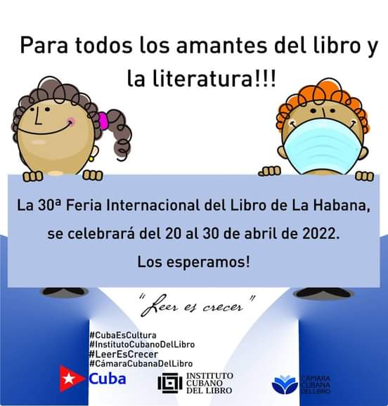 la-30a-feria-internacional-del-libro-de-la-habana-se-celebrara-del-20-al-30-de-abril
